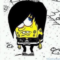 Emo spongebob pic